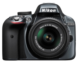 Цифровой фотоаппарат NIKON D3300 Kit 18-55mm VR II Grey