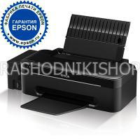 Цветной струйный принтер Фабрика Печати Epson L100, A4, цвет. 15 стр/мин, ч/б. 27 стр/мин (5760 х 1440 dpi), C11CB43301